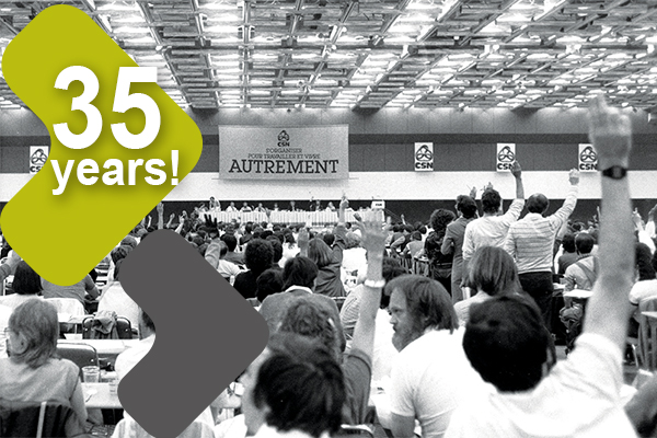 Bâtirente proudly celebrates its 35th anniversary!