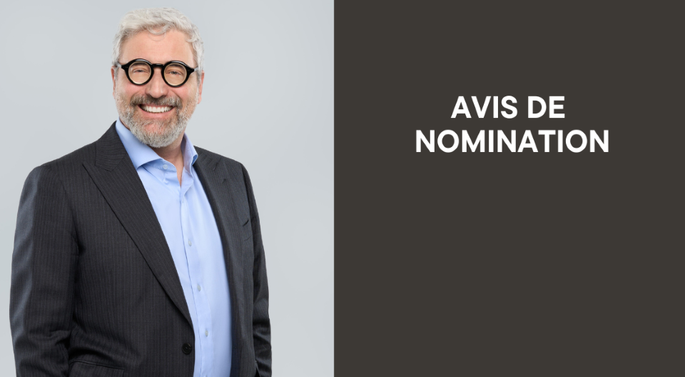 Stéphan Morency nommé président-directeur général du regroupement entre Bâtirente et Fondaction